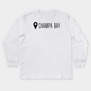 Champa Bay Kids Long Sleeve T-Shirt